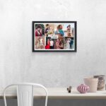 WhatsYourPrint Synthetic Wood Picture Collage Frame For Family & Friends (Size 13X19 Inches, 8 Photos Black Frame), Wall Mount, Rectangular - Image 2