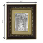 Pray Everyday Tirupati Balaji Photo Frame | Tirupati ji Silver Plated Photoframe | Hindu God & Goddesses Frames | Religious Photoframes - Image 4