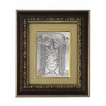 Pray Everyday Tirupati Balaji Photo Frame | Tirupati ji Silver Plated Photoframe | Hindu God & Goddesses Frames | Religious Photoframes